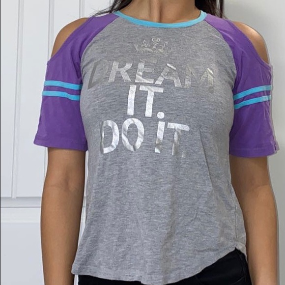 Shoulderless T Shirt - Picture 2 of 2